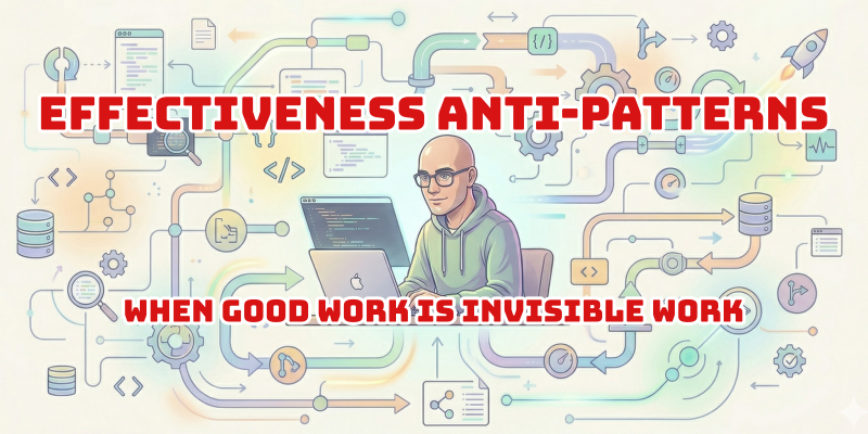 Featured image of post Effectiveness anti-patterns — part 5: when good work is invisible work
