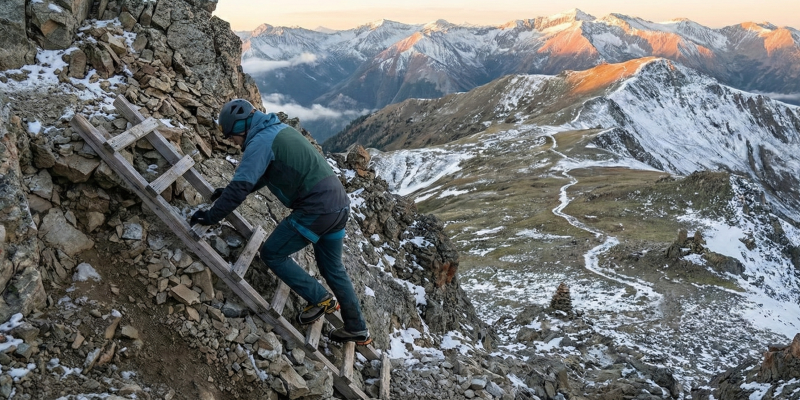 Featured image of post The risk of climbing hard in the wrong direction